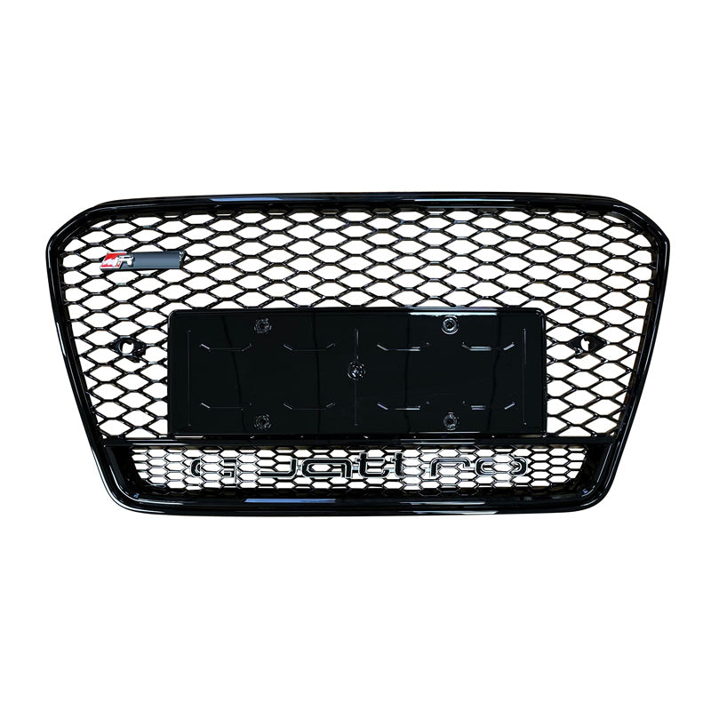 B8.5 A5/S5 gloss black ABS grille with frame